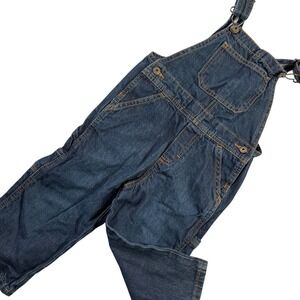 Wrangler Kids Denim Overalls Jean Pants Toddler Child Sz 2T Western Boho cute